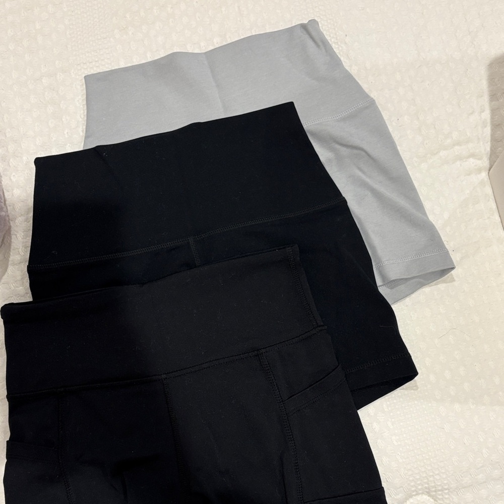 Yogalicious Lux Light Gray Shorts